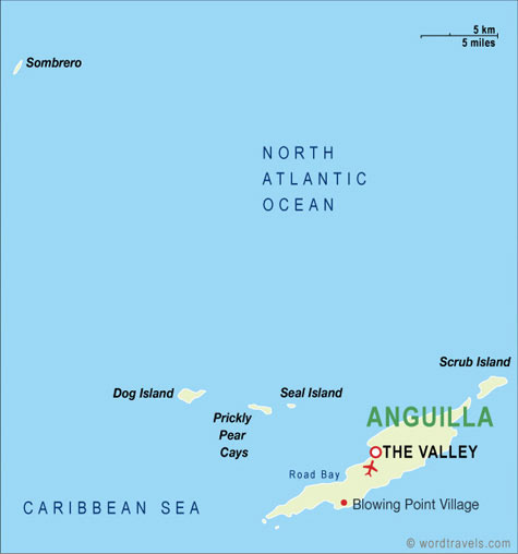 Anguilla Map