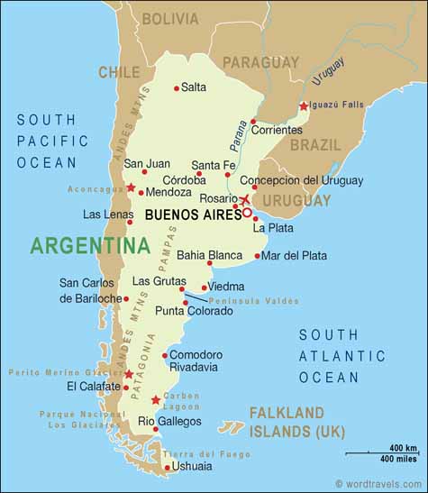 Argentina Map