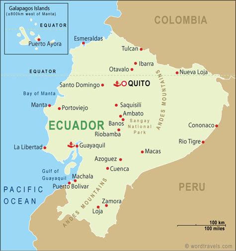 Ecuador Map