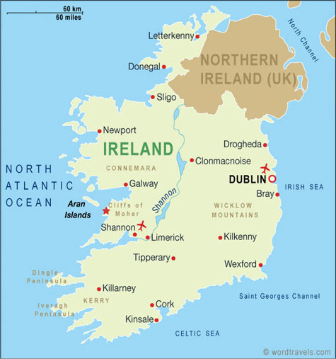 Ireland Map