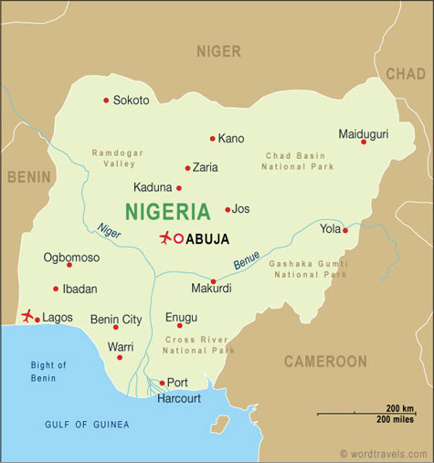 Nigeria Map