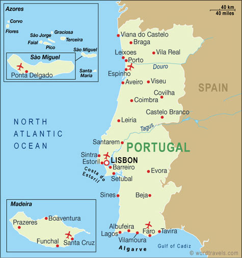 Portugal Map